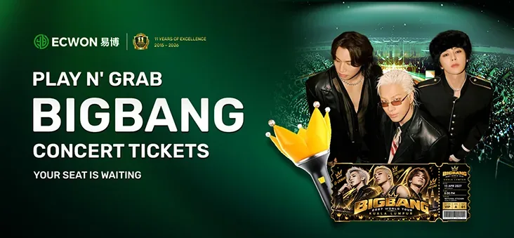 Play n' Grab BIGBANG Concert Tickets